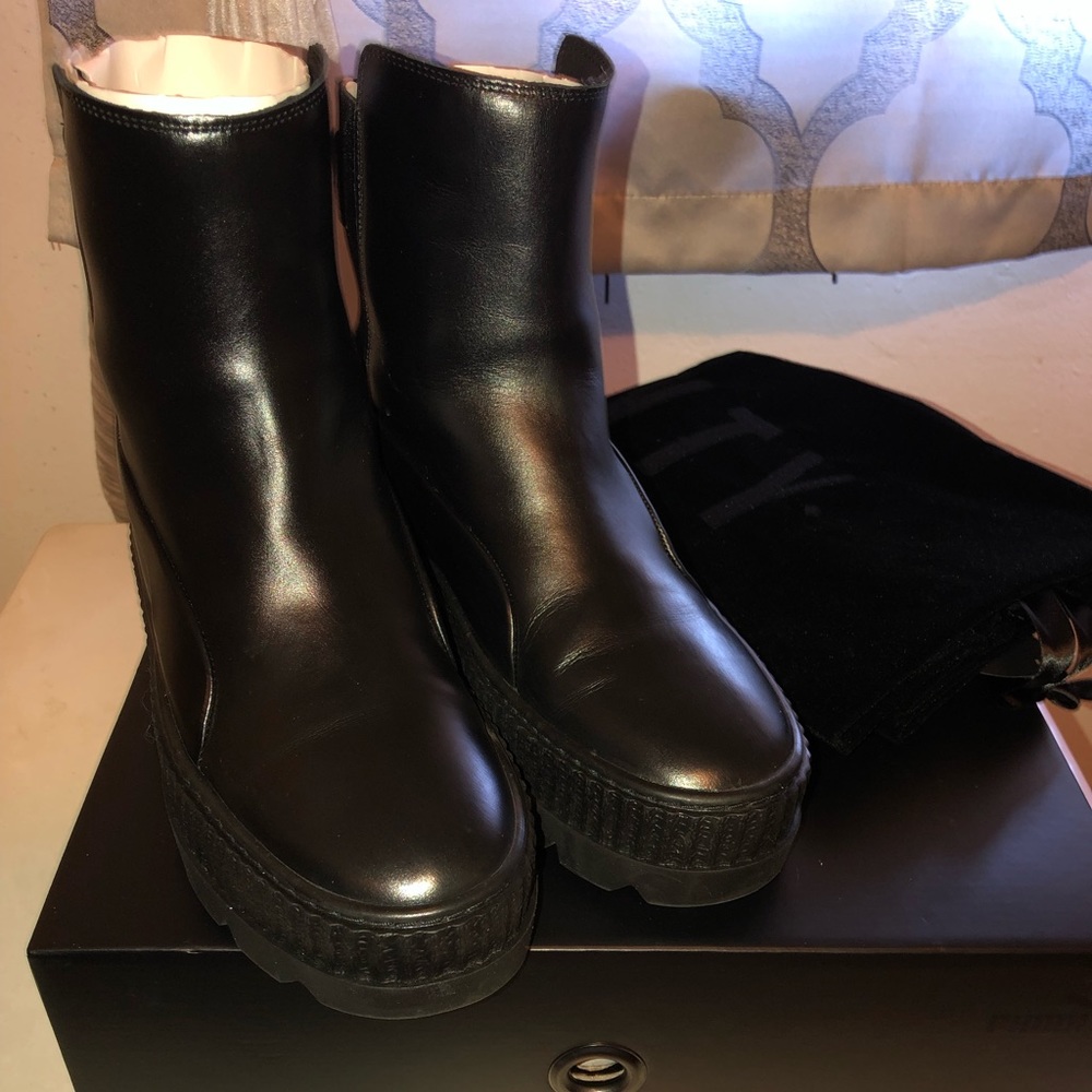 Puma platform sneaker boots